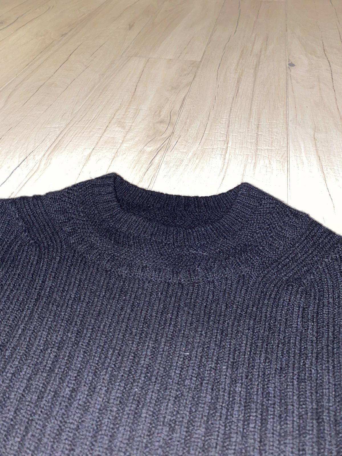 Dries Van Noten Dries Van Noten 3D Handknited Wool Black Sweater Size US M / EU 48-50 / 2 - 10 Thumbnail