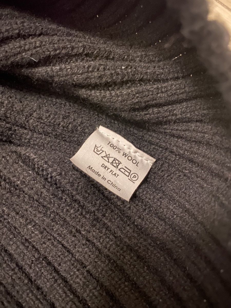 Dries Van Noten Dries Van Noten 3D Handknited Wool Black Sweater Size US M / EU 48-50 / 2 - 12 Thumbnail