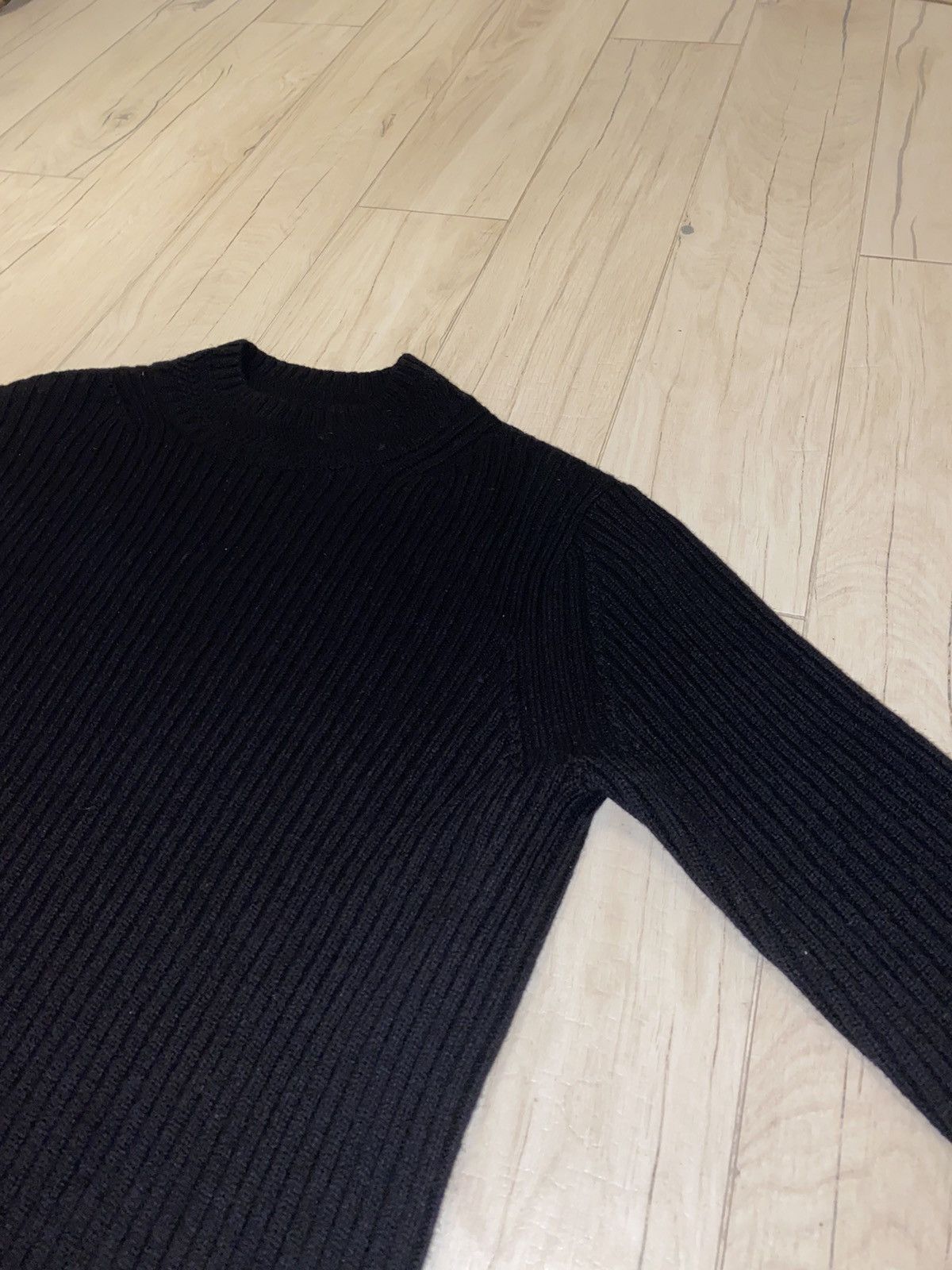 Dries Van Noten Dries Van Noten 3D Handknited Wool Black Sweater Size US M / EU 48-50 / 2 - 8 Thumbnail