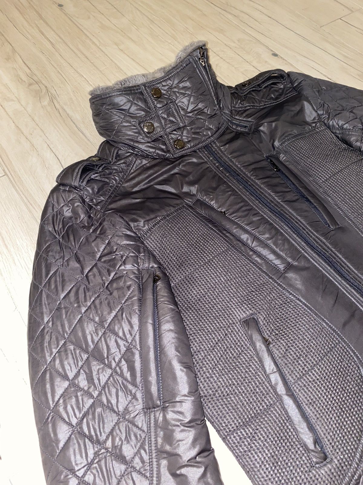 Dolce & Gabbana Dolce & Gabbana Aviator Biker Fur Techincal Jacket Size US L / EU 52-54 / 3 - 7 Thumbnail