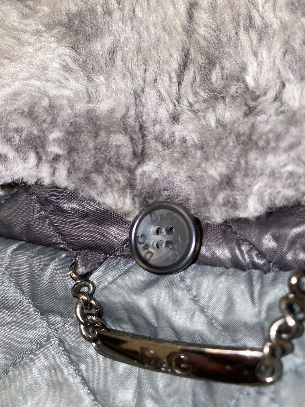 Dolce & Gabbana Dolce & Gabbana Aviator Biker Fur Techincal Jacket Size US L / EU 52-54 / 3 - 15 Thumbnail