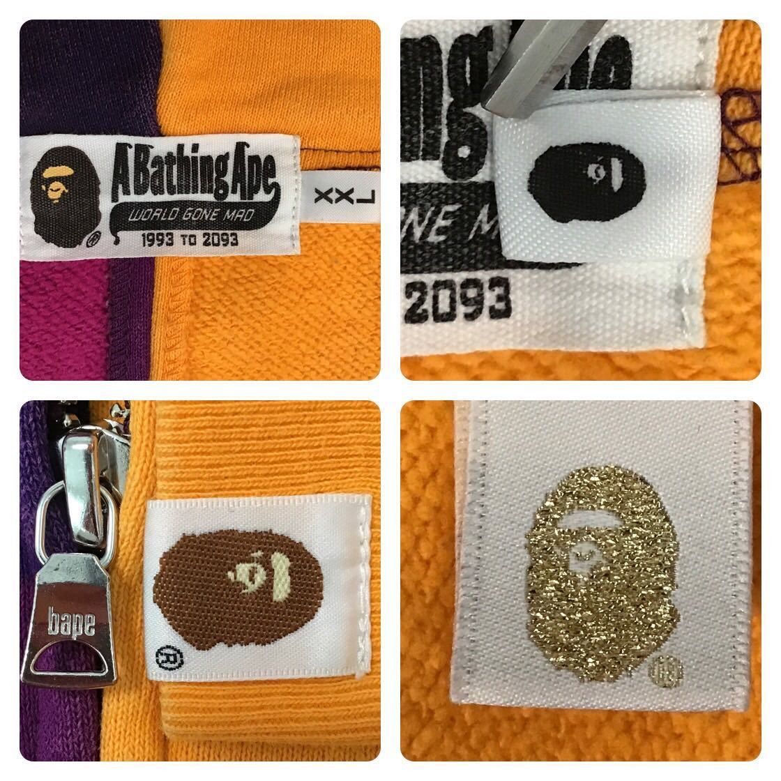 Bape 🔥2XL🔥 BAPE Tiger shark full zip hoodie purple camo Size US XXL / EU 58 / 5 - 8 Thumbnail