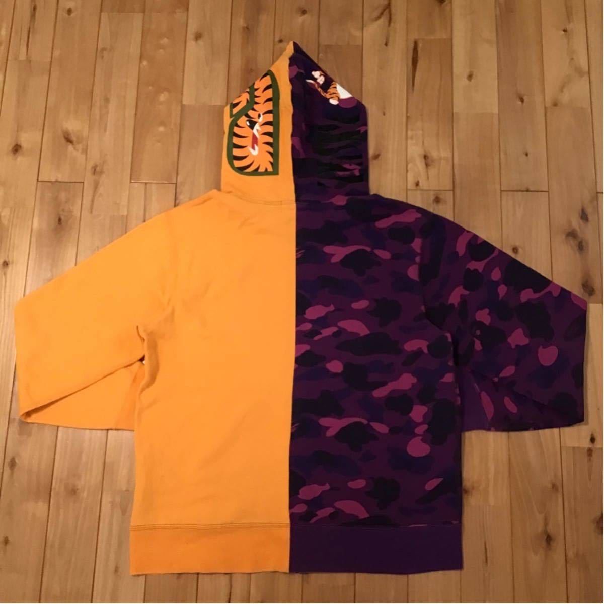 Bape 🔥2XL🔥 BAPE Tiger shark full zip hoodie purple camo Size US XXL / EU 58 / 5 - 5 Thumbnail