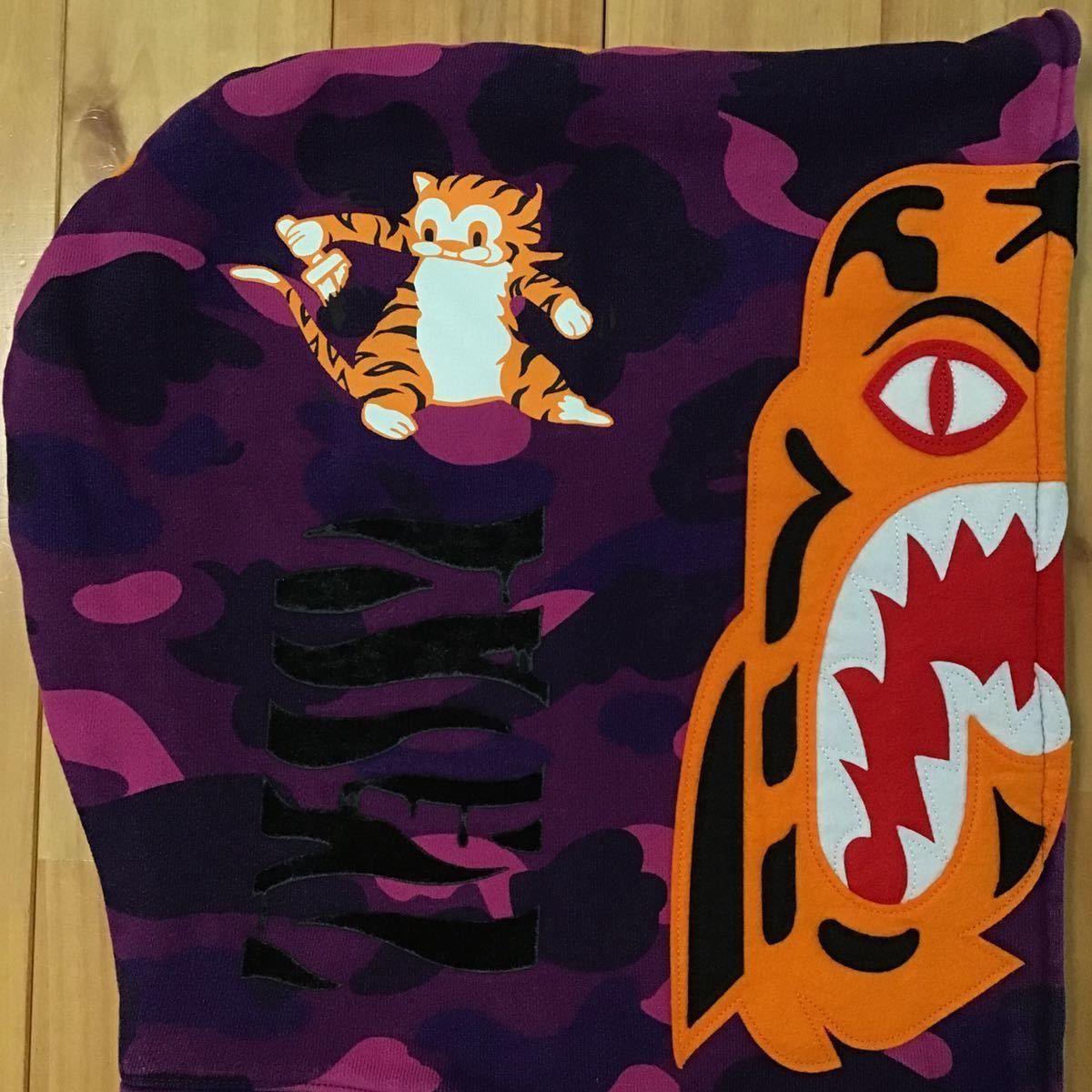 Bape 🔥2XL🔥 BAPE Tiger shark full zip hoodie purple camo Size US XXL / EU 58 / 5 - 3 Thumbnail