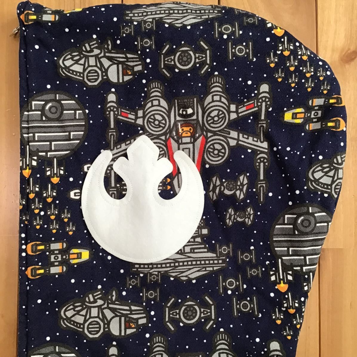 Bape × Star Wars BAPE × starwars milo full zip hoodie galaxy space Size US M / EU 48-50 / 2 - 4 Thumbnail