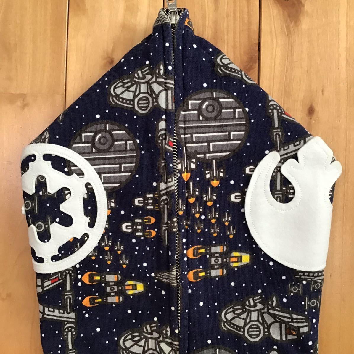 Bape × Star Wars BAPE × starwars milo full zip hoodie galaxy space Size US M / EU 48-50 / 2 - 2 Thumbnail
