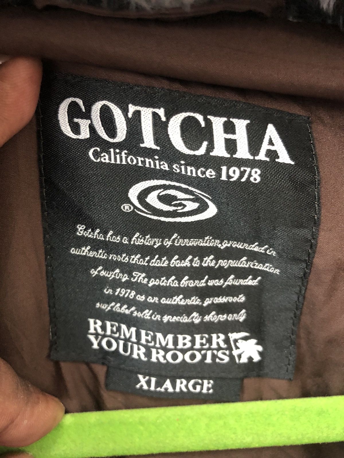 Gotcha GOTCHA fleece zipper Hodie jacket Great colour Size US XL / EU 56 / 4 - 6 Thumbnail