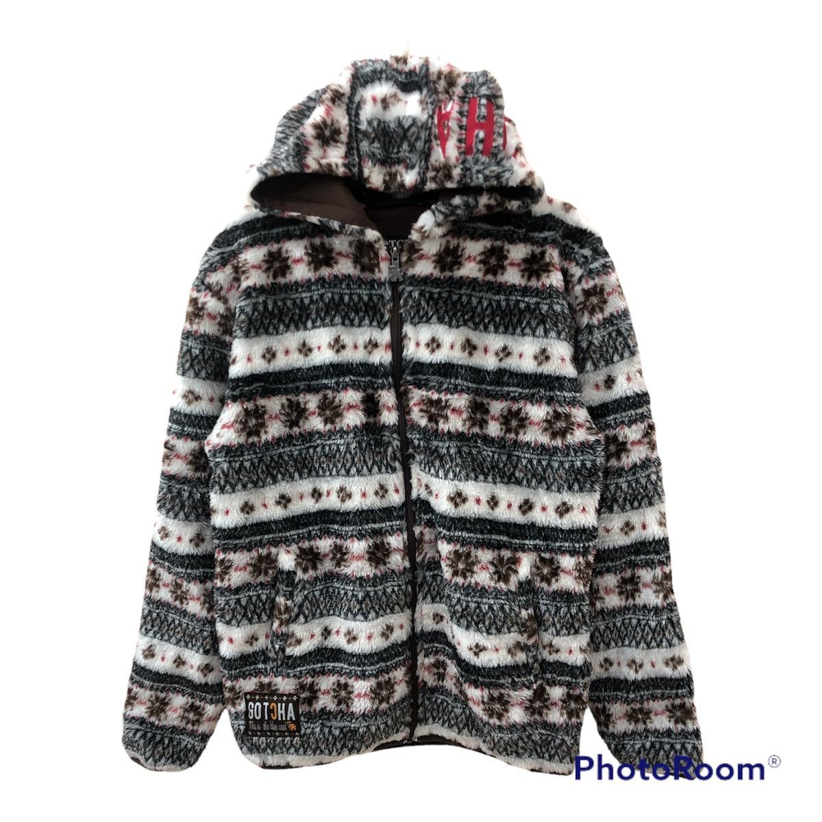 Gotcha GOTCHA fleece zipper Hodie jacket Great colour Size US XL / EU 56 / 4 - 1 Thumbnail