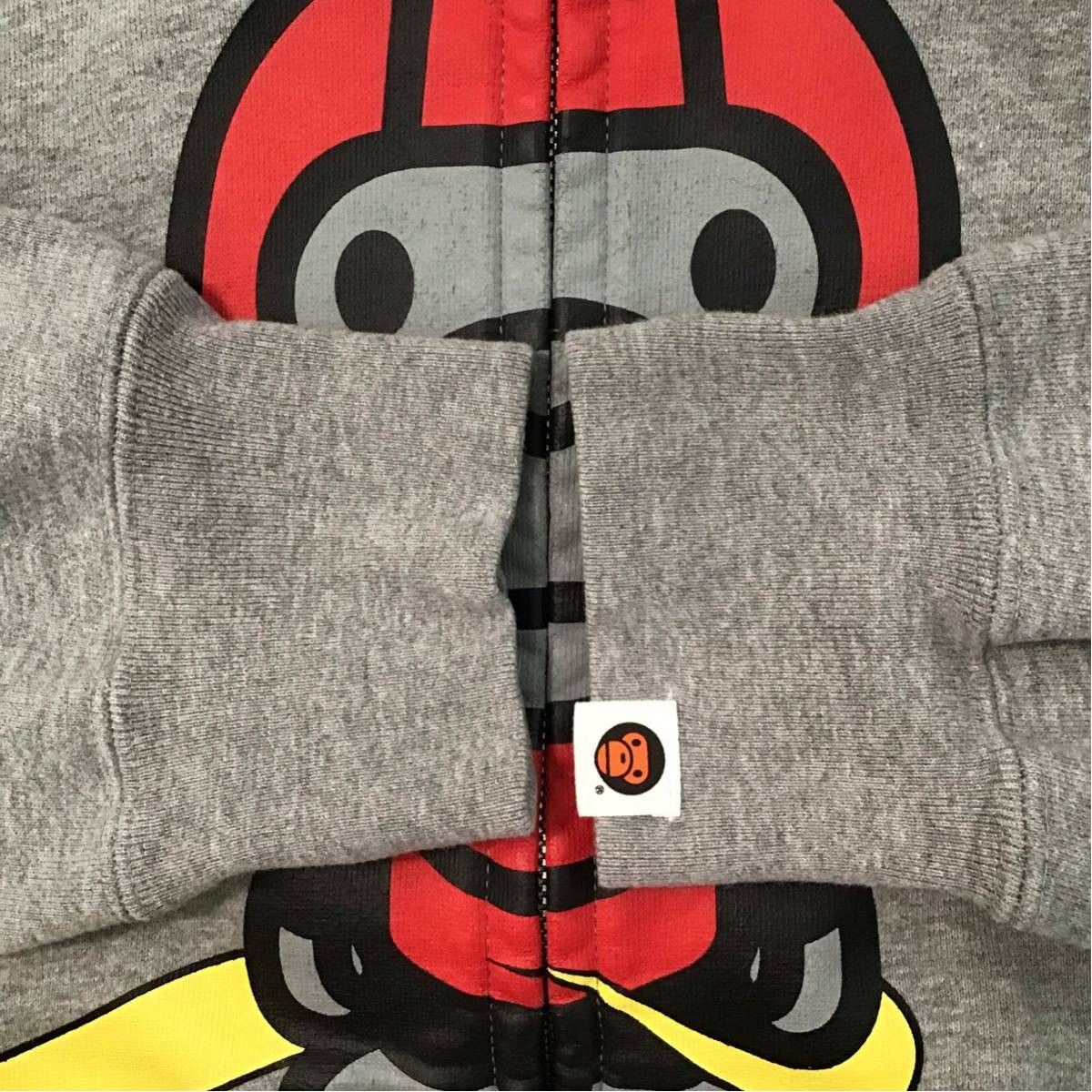Bape × Kaws BAPE × kaws milo bendy Full zip hoodie Gray Size US M / EU 48-50 / 2 - 5 Thumbnail