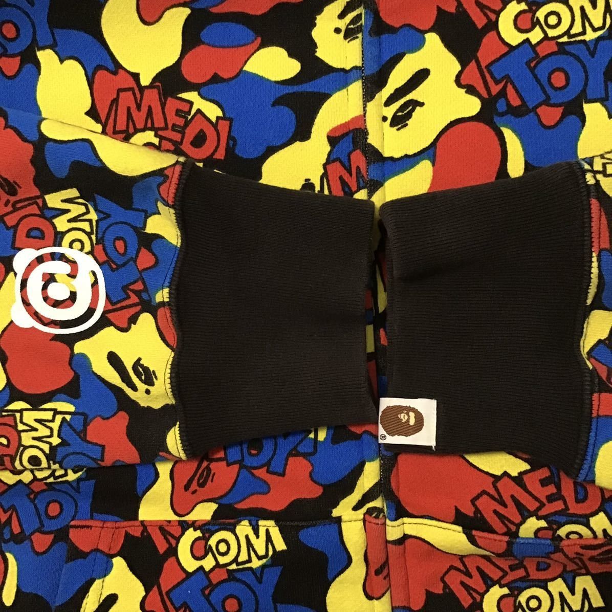 Bape × Medicom Toy BAPE × medicom toy BE@R Shark full zip hoodie Size US XL / EU 56 / 4 - 6 Thumbnail