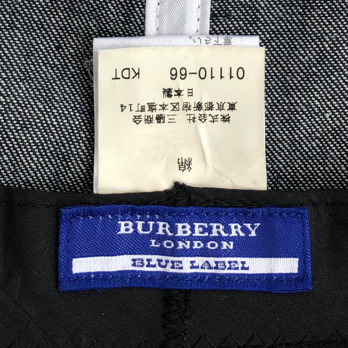 Burberry Burberry Blue Label Denim Novacheck Bucket Hat Size ONE SIZE - 10 Thumbnail