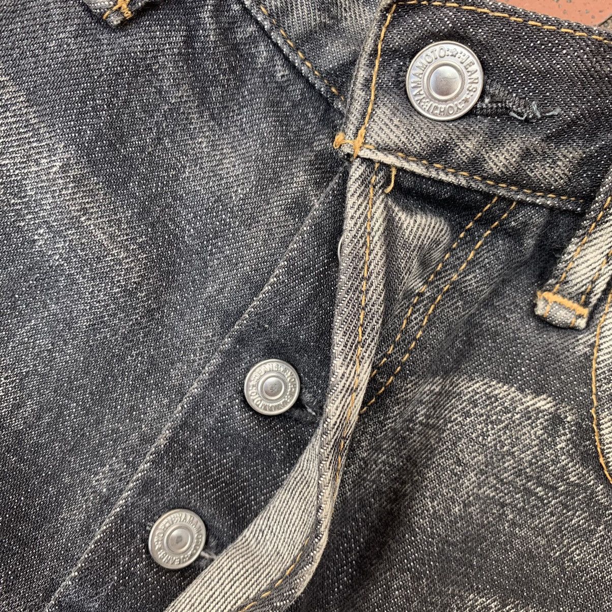 Adidas Y-3 Yohji Yamamoto SS04 3 Strip Spotted Horse Denim Jeans Size US 32 / EU 48 - 14 Thumbnail