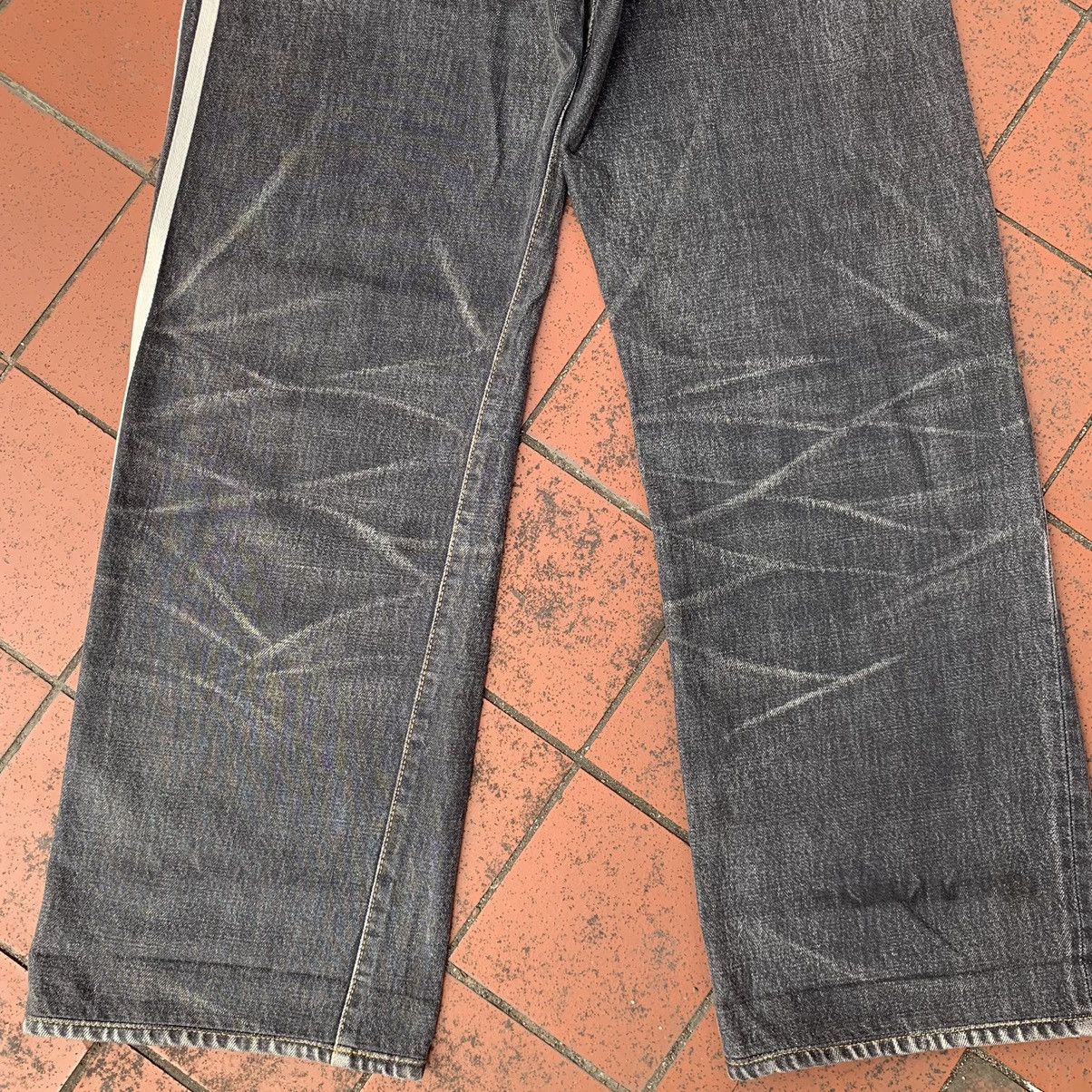 Adidas Y-3 Yohji Yamamoto SS04 3 Strip Spotted Horse Denim Jeans Size US 32 / EU 48 - 11 Thumbnail