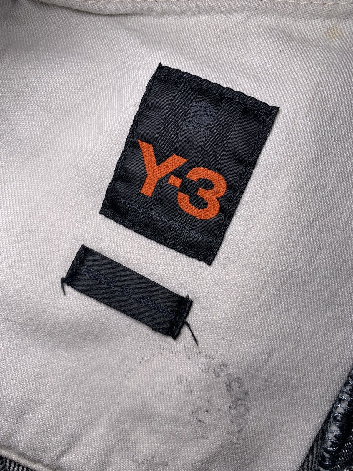 Adidas Y-3 Yohji Yamamoto SS04 3 Strip Spotted Horse Denim Jeans Size US 32 / EU 48 - 13 Thumbnail