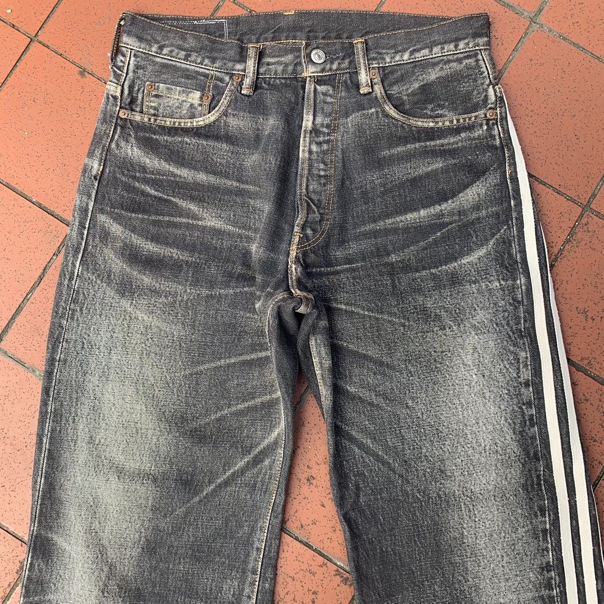 Adidas Y-3 Yohji Yamamoto SS04 3 Strip Spotted Horse Denim Jeans Size US 32 / EU 48 - 8 Thumbnail