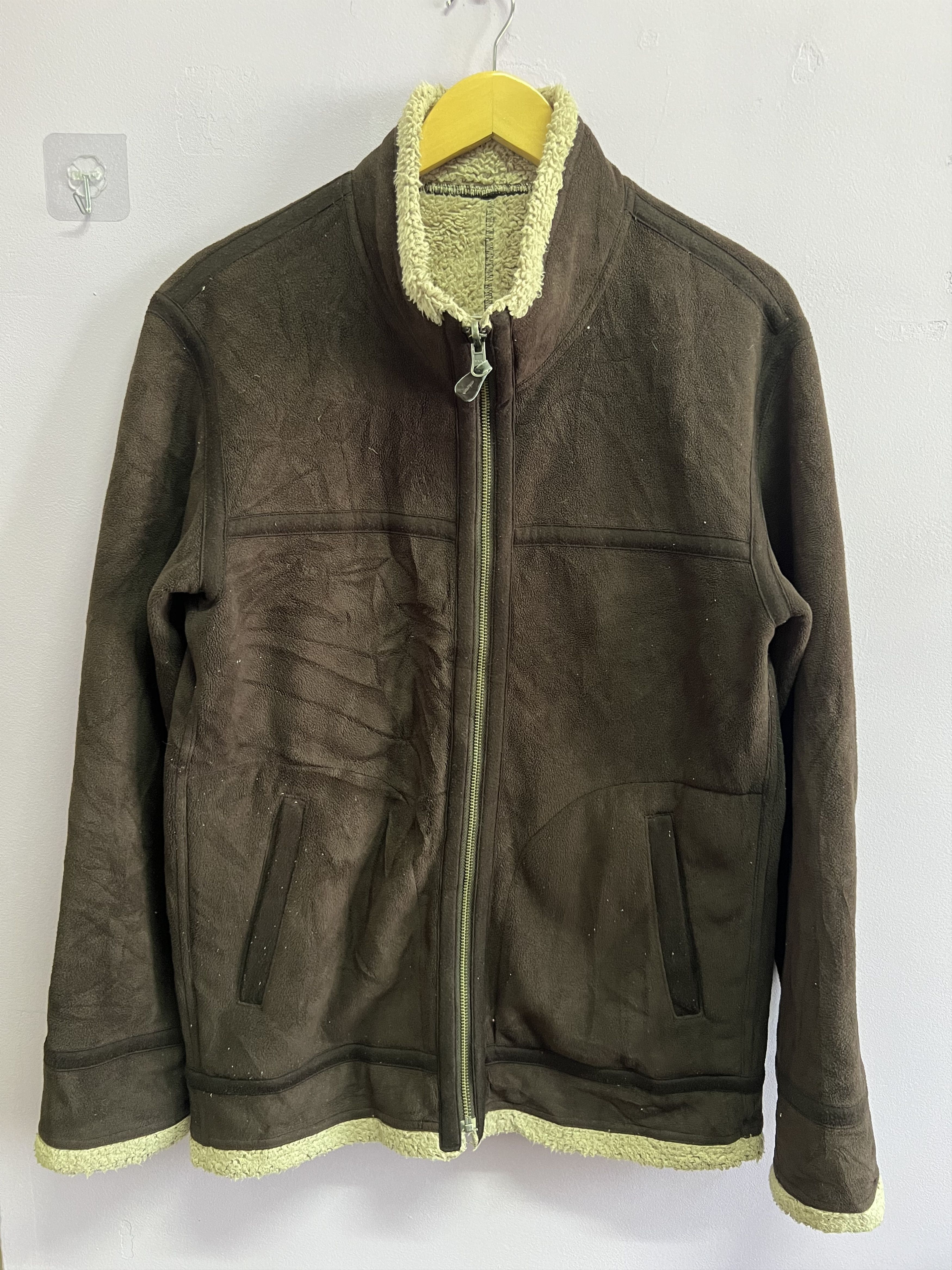 Japanese Brand 🔥Rare Reversible Uniqlo Sherpa Jackets Size US M / EU 48-50 / 2 - 3 Thumbnail