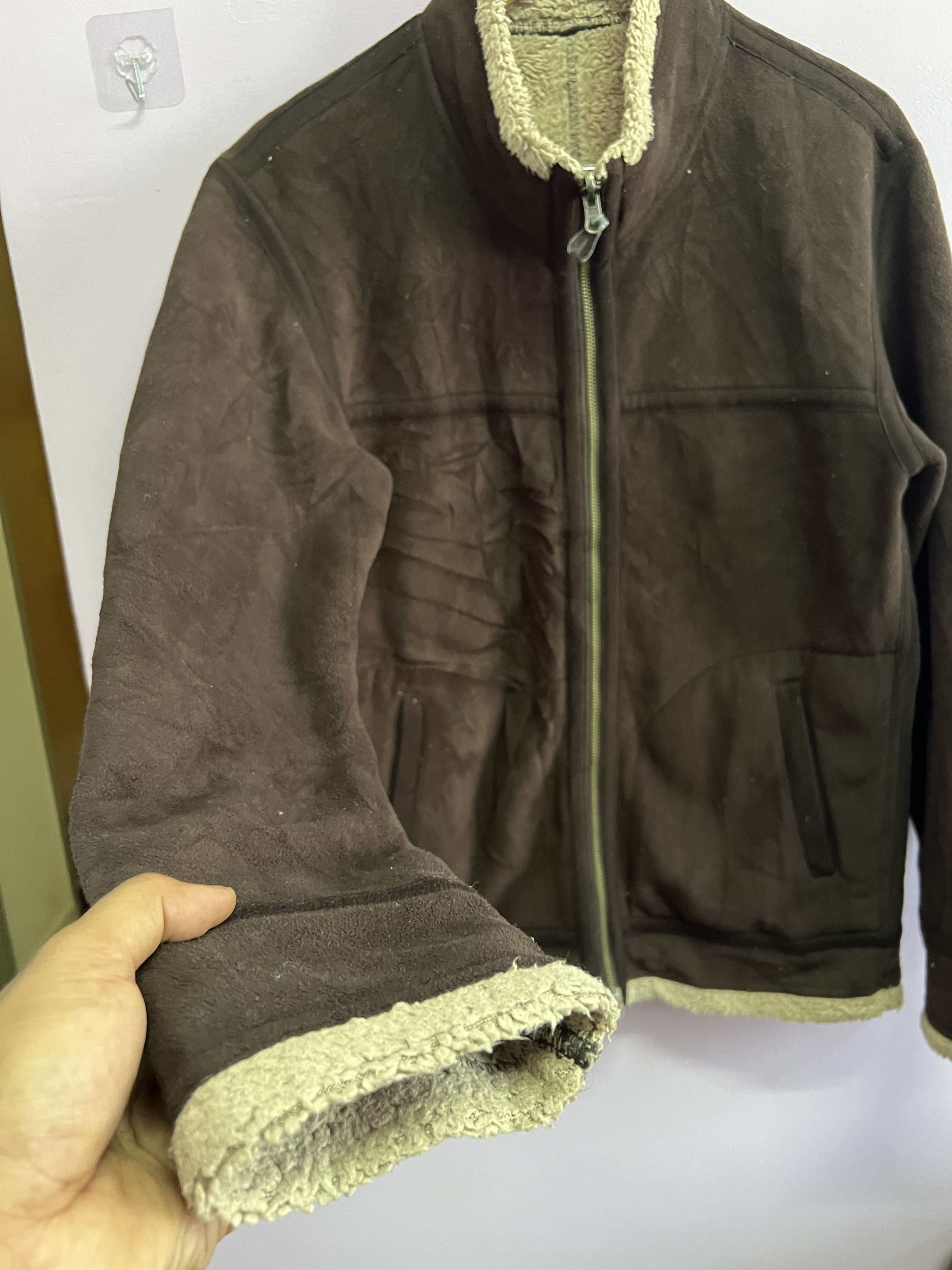 Japanese Brand 🔥Rare Reversible Uniqlo Sherpa Jackets Size US M / EU 48-50 / 2 - 15 Thumbnail