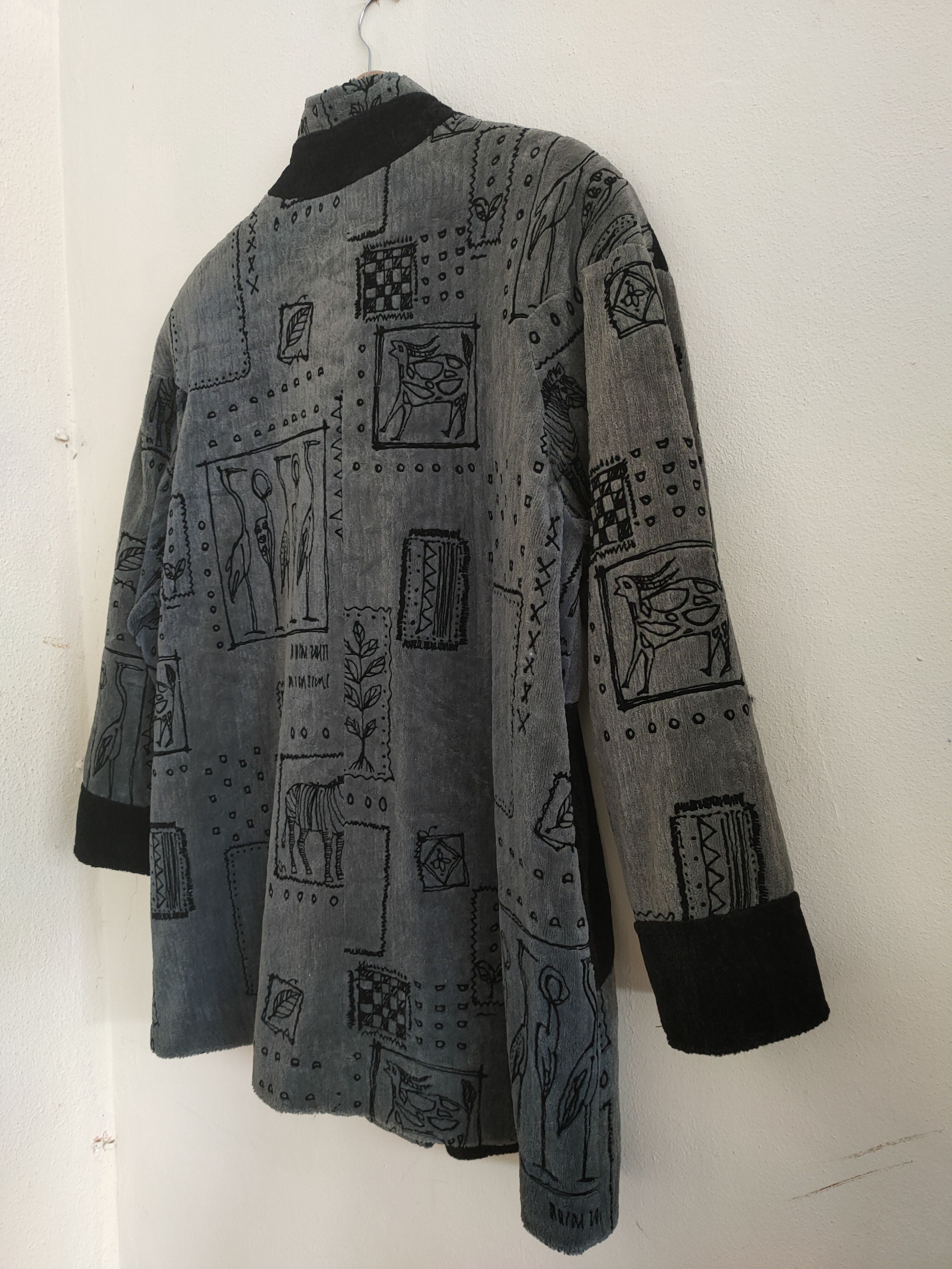Japanese Brand × Vintage Vintage Eu Law Full print Jacket Size US M / EU 48-50 / 2 - 3 Thumbnail