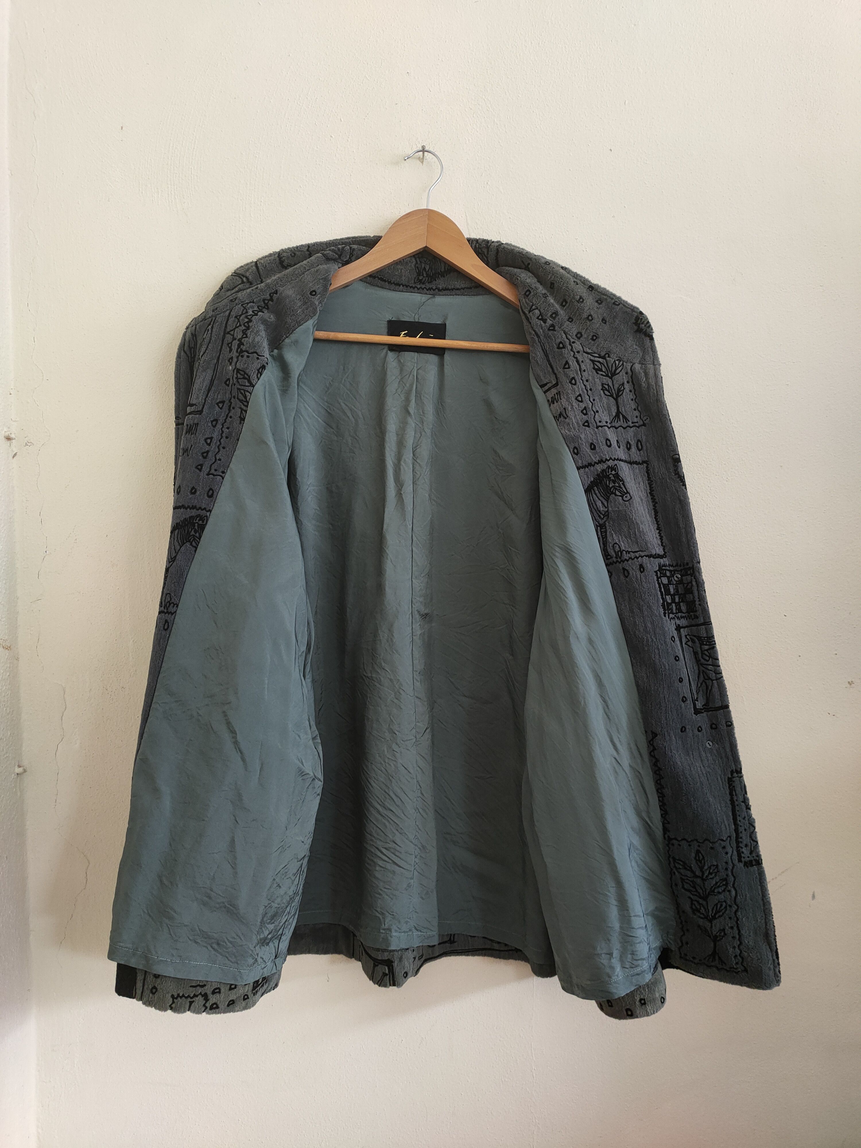 Japanese Brand × Vintage Vintage Eu Law Full print Jacket Size US M / EU 48-50 / 2 - 4 Thumbnail