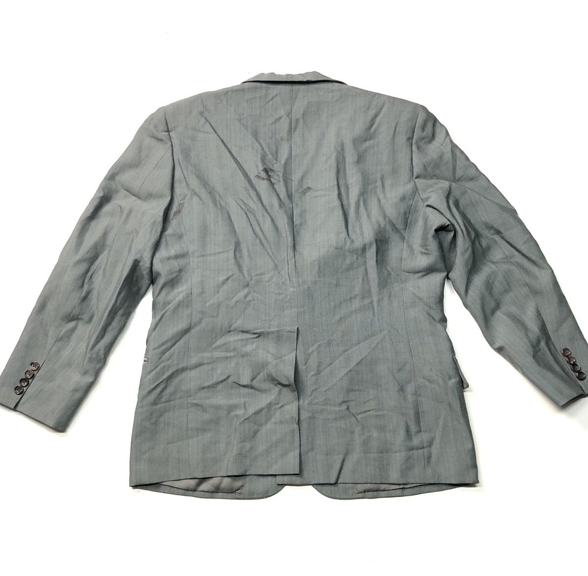 Burberry × Designer × Vintage VINTAGE BURBERRY WOOL BLAZER COAT CASUAL WEAR Size US L / EU 52-54 / 3 - 9 Thumbnail