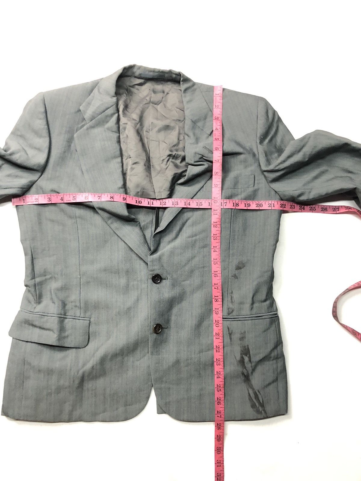 Burberry × Designer × Vintage VINTAGE BURBERRY WOOL BLAZER COAT CASUAL WEAR Size US L / EU 52-54 / 3 - 12 Thumbnail