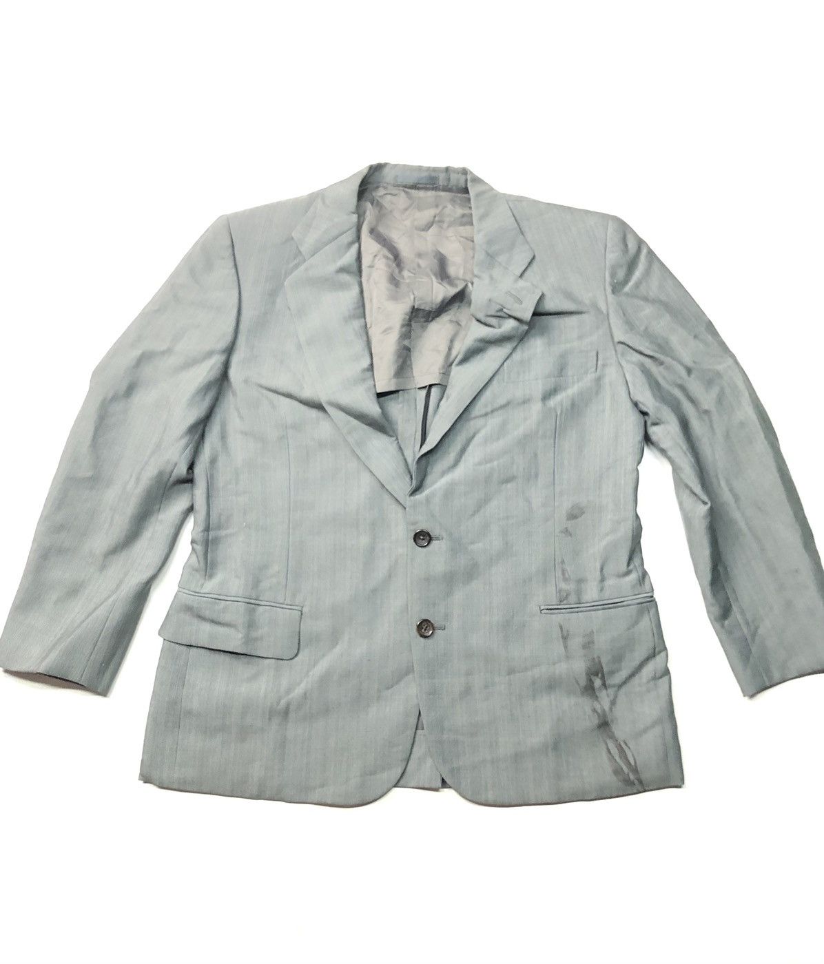 VINTAGE BURBERRY WOOL BLAZER COAT CASUAL WEAR