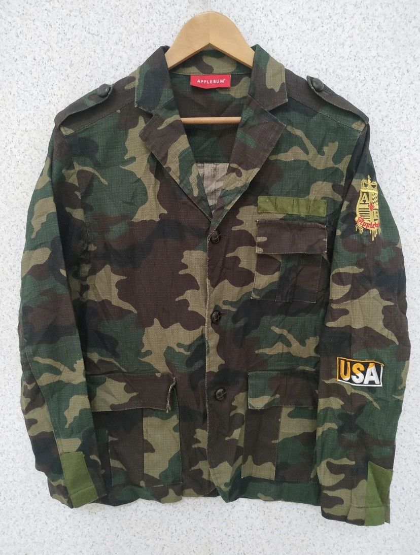 Japanese Brand Applebum The Saga Continues Camo Jacket Made in Japan Size US L / EU 52-54 / 3 - 1 Thumbnail