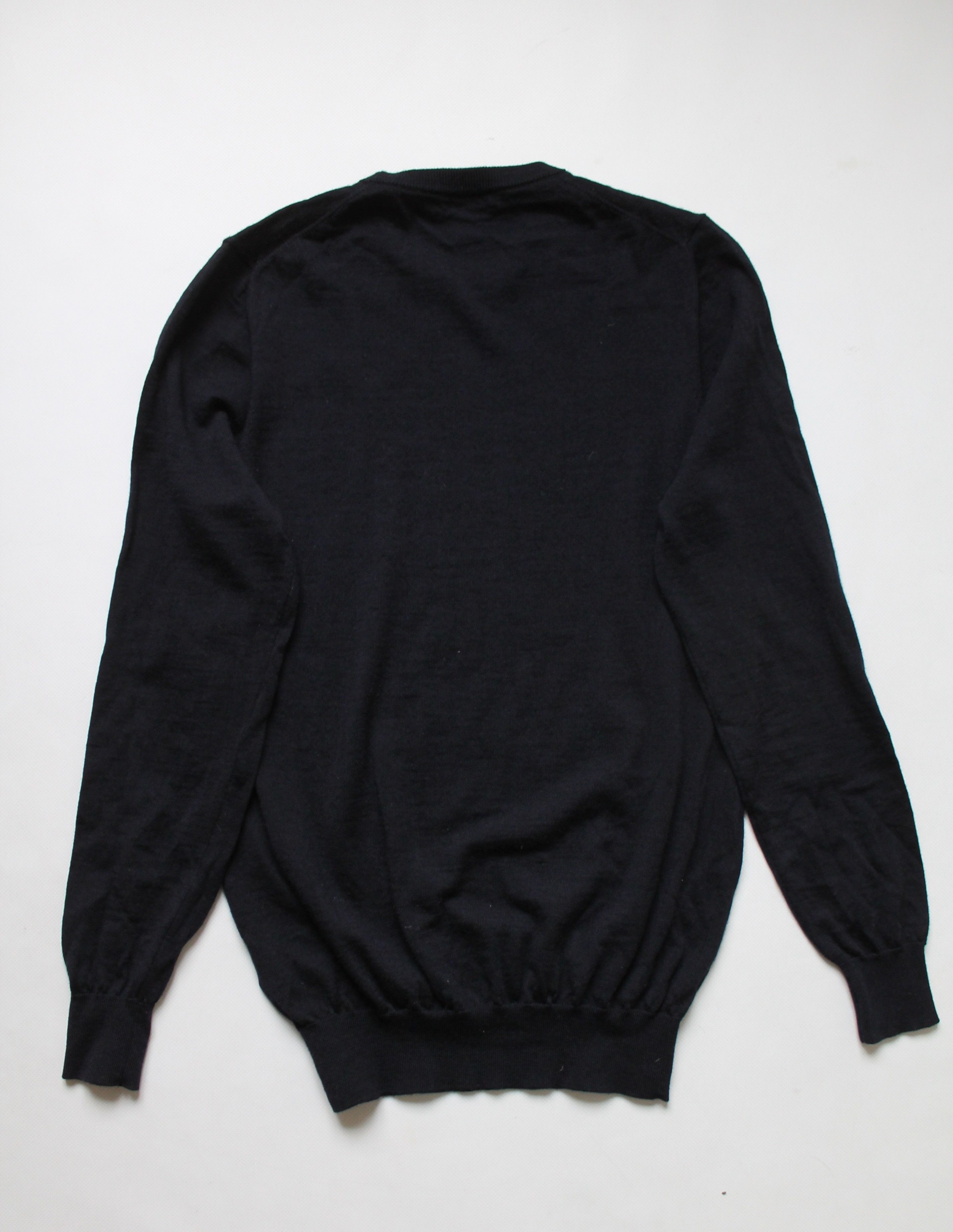 Suitsupply Suitsupply Wool Jumper Sweater Navy Blue Crew Neck Size US XS / EU 42 / 0 - 11 Thumbnail
