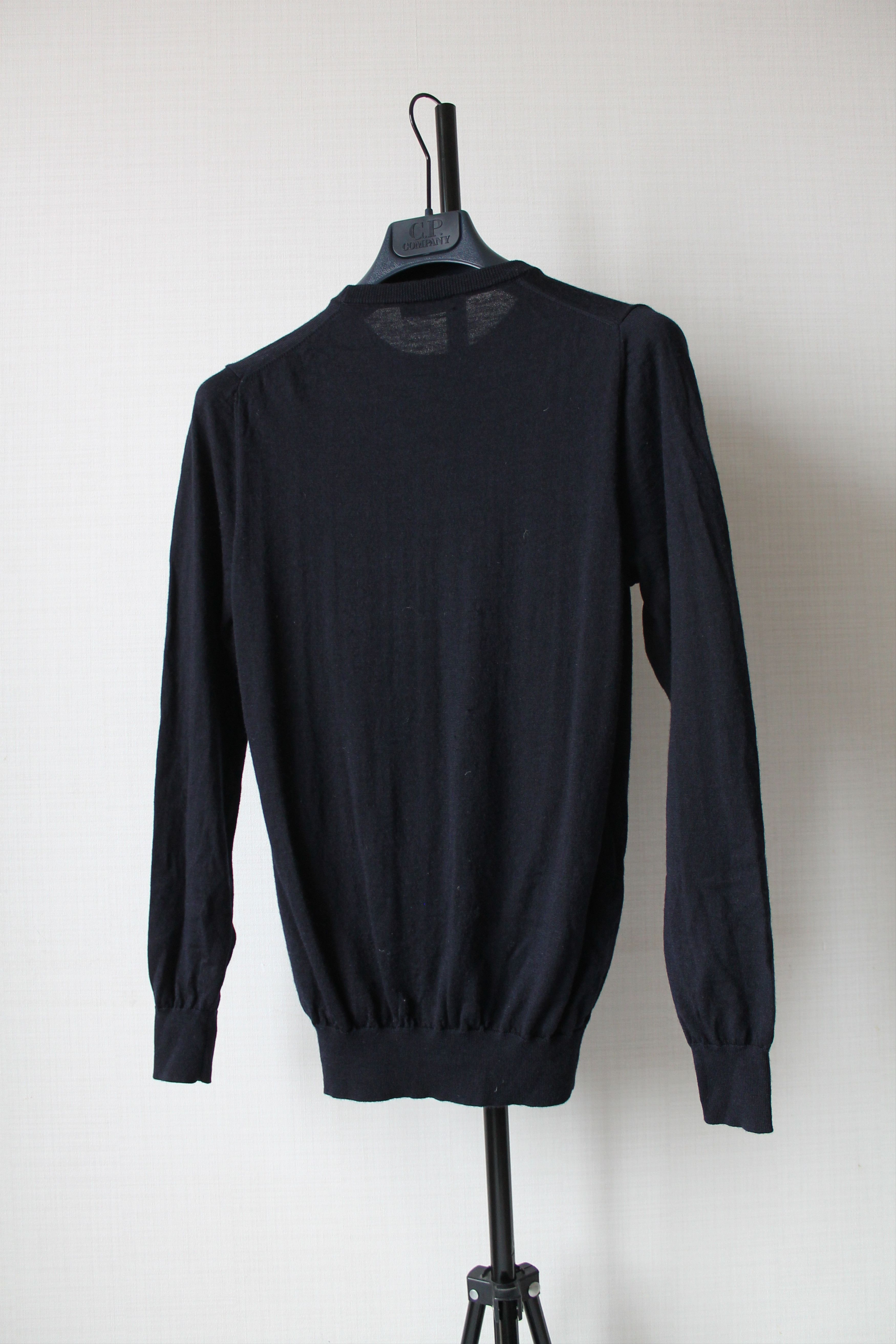 Suitsupply Suitsupply Wool Jumper Sweater Navy Blue Crew Neck Size US XS / EU 42 / 0 - 4 Thumbnail