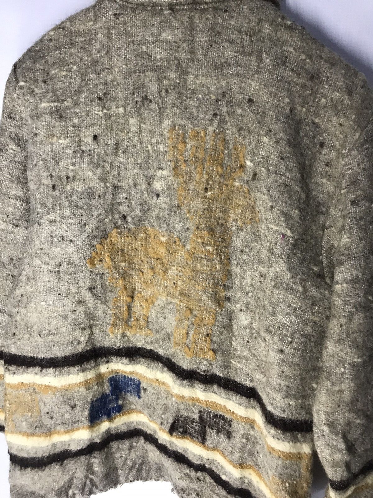 Designer × Native × Vintage Vintage native mohair zipper jacket Size US M / EU 48-50 / 2 - 6 Thumbnail