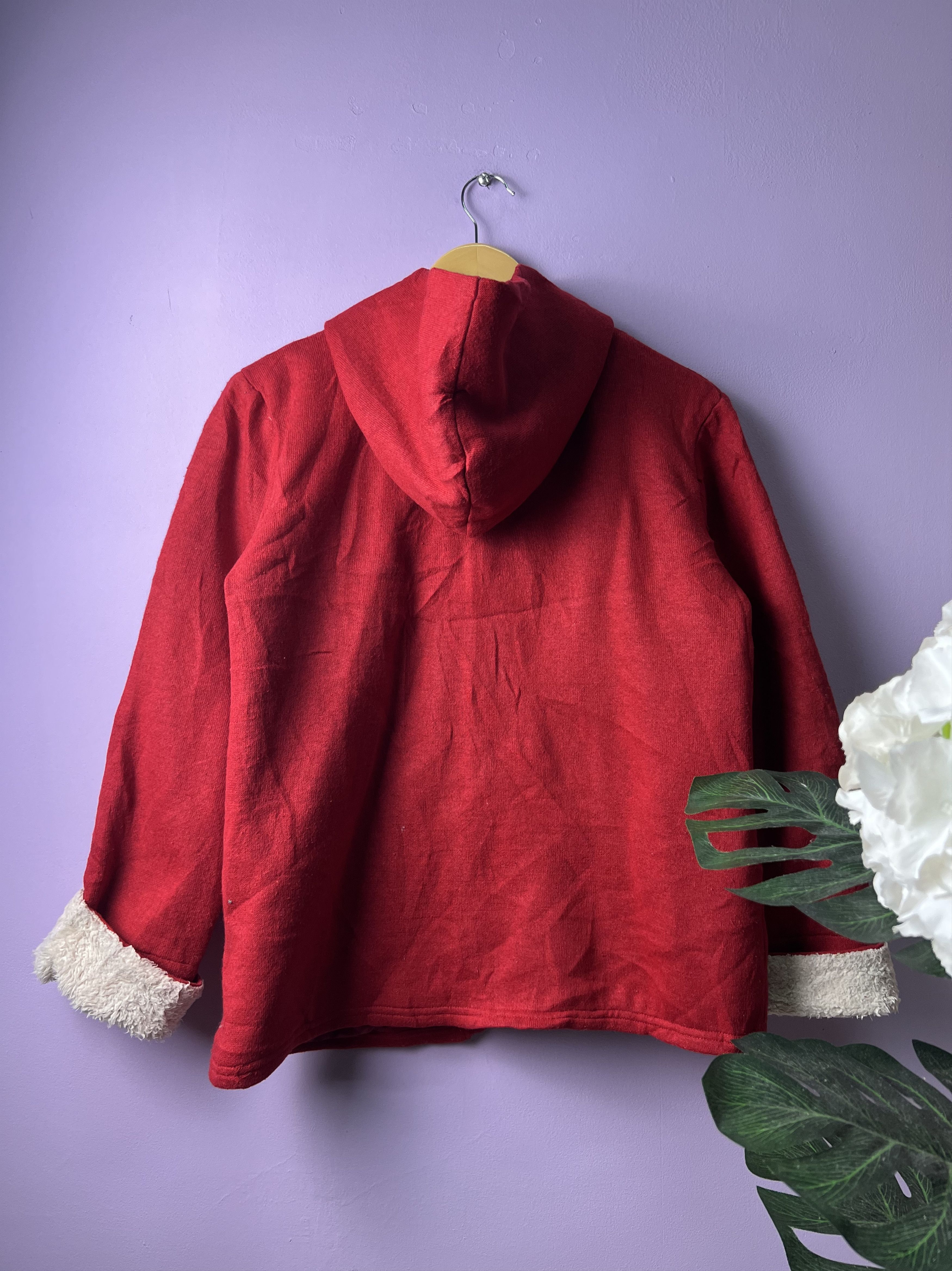 Japanese Brand 🔥Ikka Red Duffle Coats Size US M / EU 48-50 / 2 - 4 Thumbnail