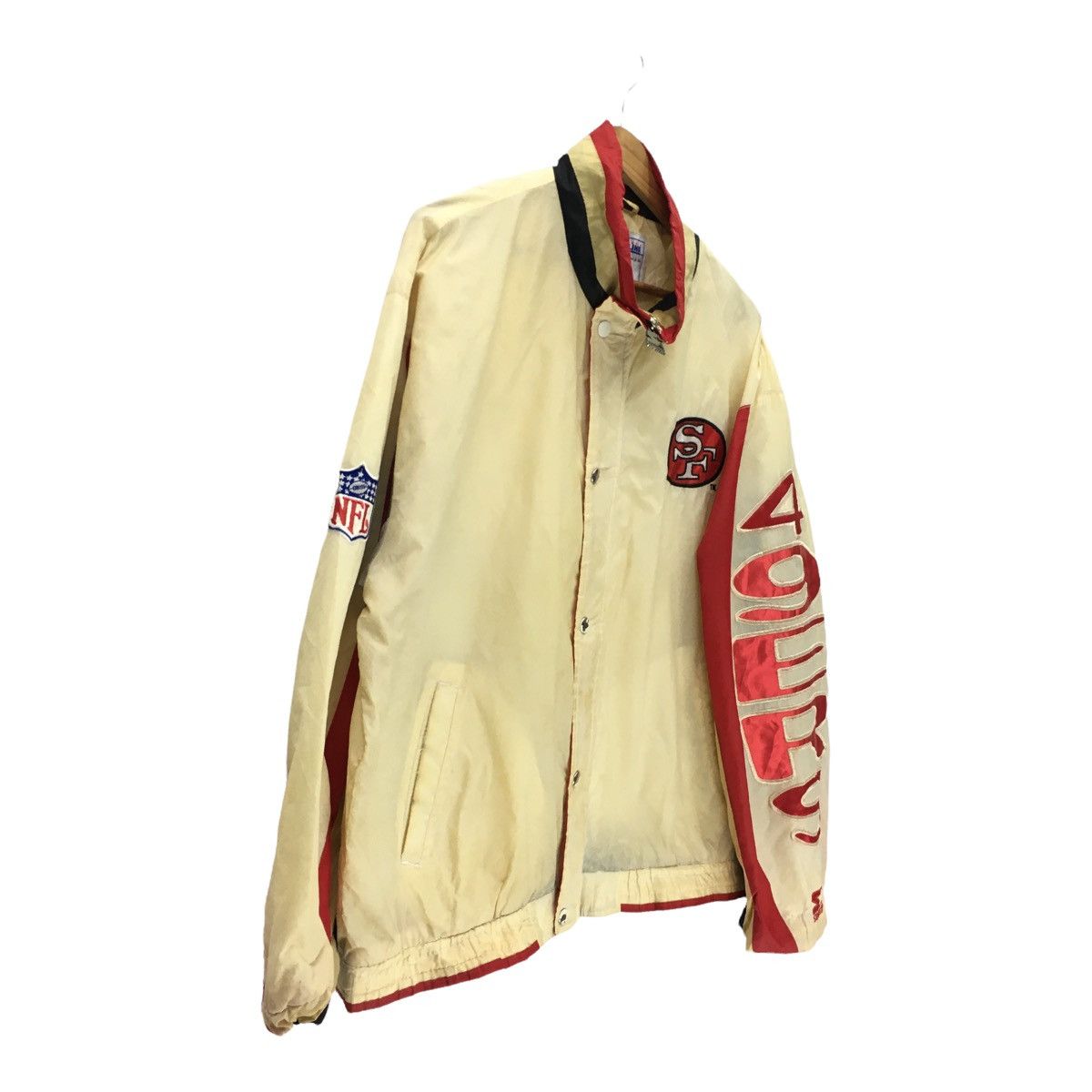NFL × Starter Vintage Starter 49ERS American Football Team Jacket Size US M / EU 48-50 / 2 - 2 Thumbnail