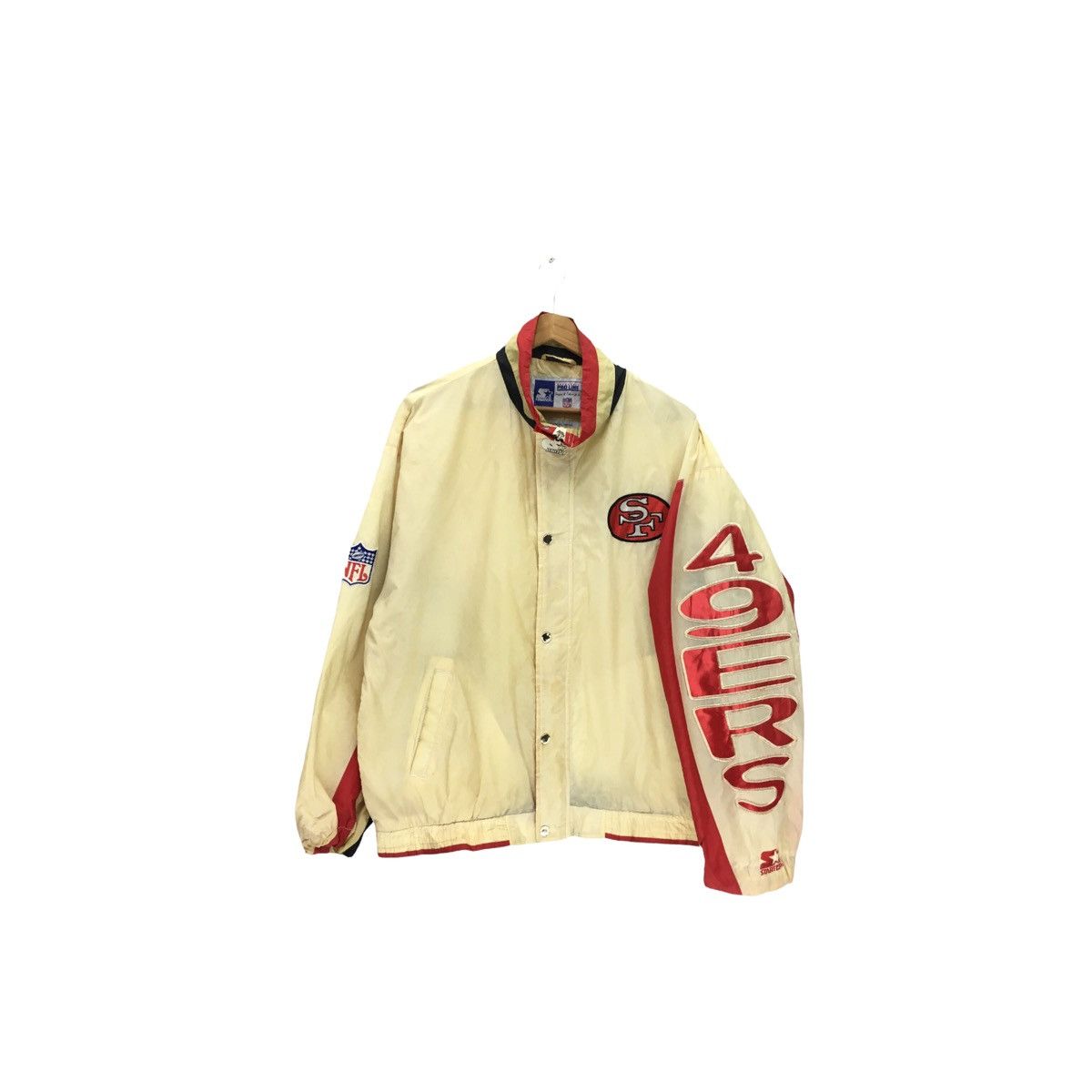 NFL × Starter Vintage Starter 49ERS American Football Team Jacket Size US M / EU 48-50 / 2 - 1 Thumbnail