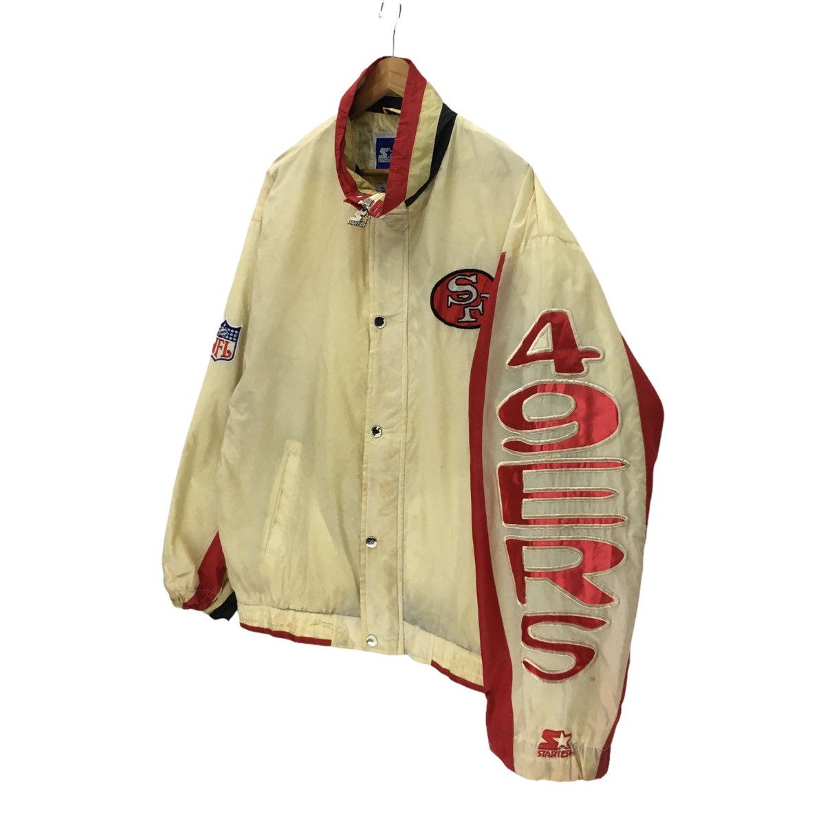 NFL × Starter Vintage Starter 49ERS American Football Team Jacket Size US M / EU 48-50 / 2 - 3 Thumbnail