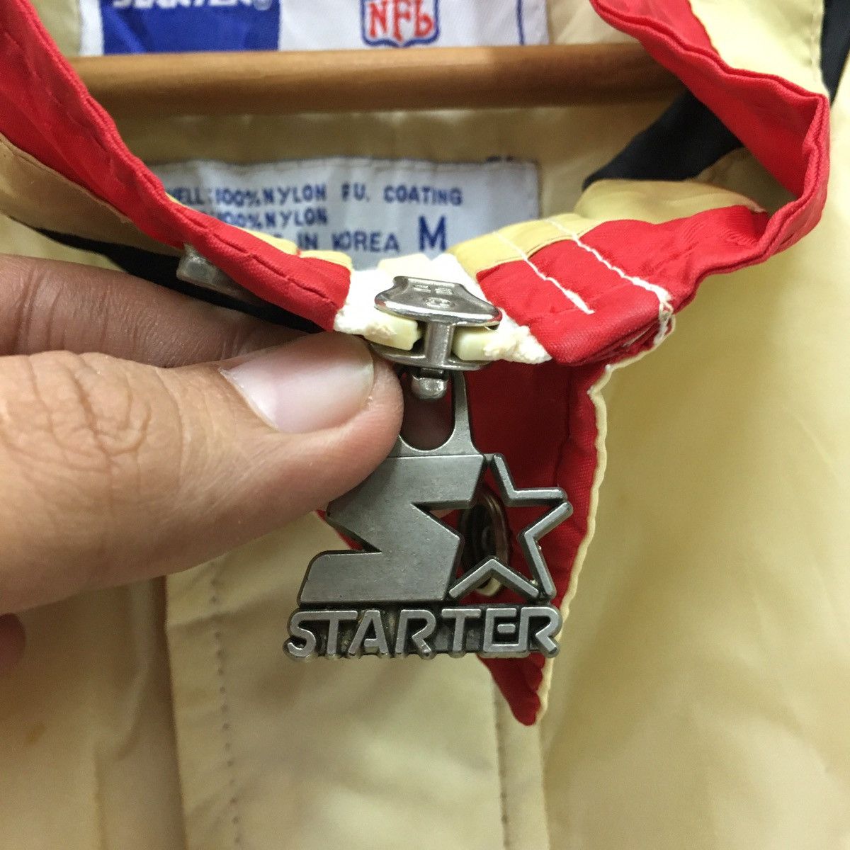 NFL × Starter Vintage Starter 49ERS American Football Team Jacket Size US M / EU 48-50 / 2 - 7 Thumbnail
