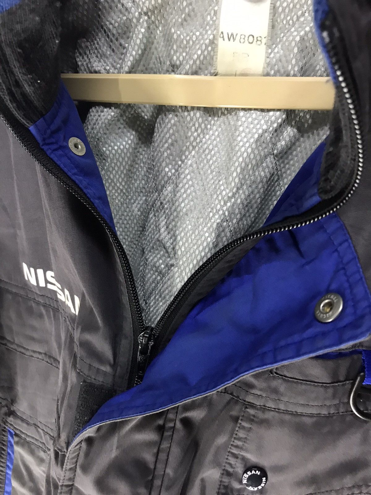 Japanese Brand × Sports Specialties Nissan uniform jacket with hidden hoodie Size US L / EU 52-54 / 3 - 7 Thumbnail
