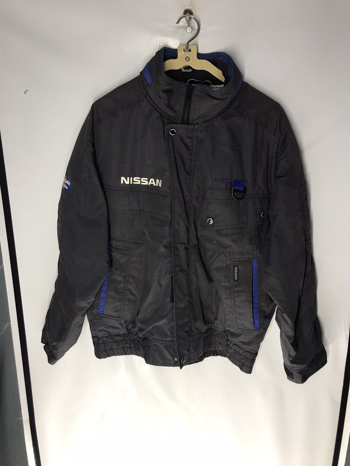 Japanese Brand × Sports Specialties Nissan uniform jacket with hidden hoodie Size US L / EU 52-54 / 3 - 8 Thumbnail
