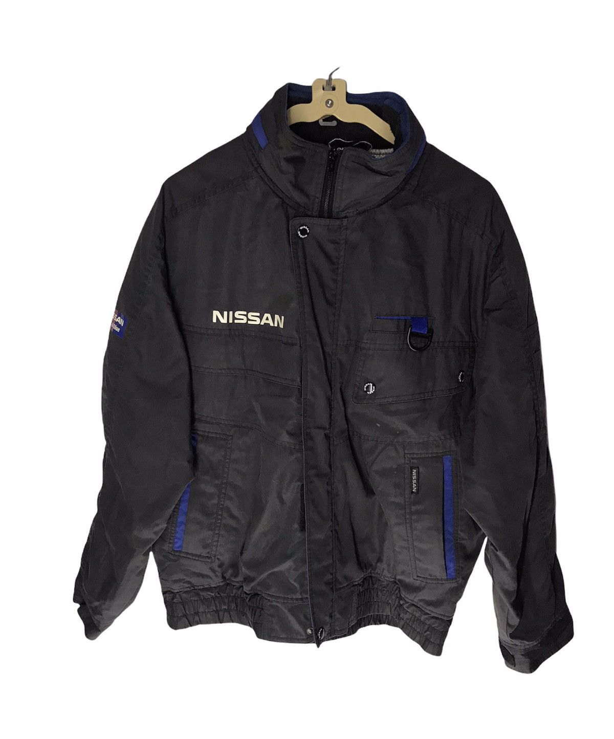 Japanese Brand × Sports Specialties Nissan uniform jacket with hidden hoodie Size US L / EU 52-54 / 3 - 1 Thumbnail