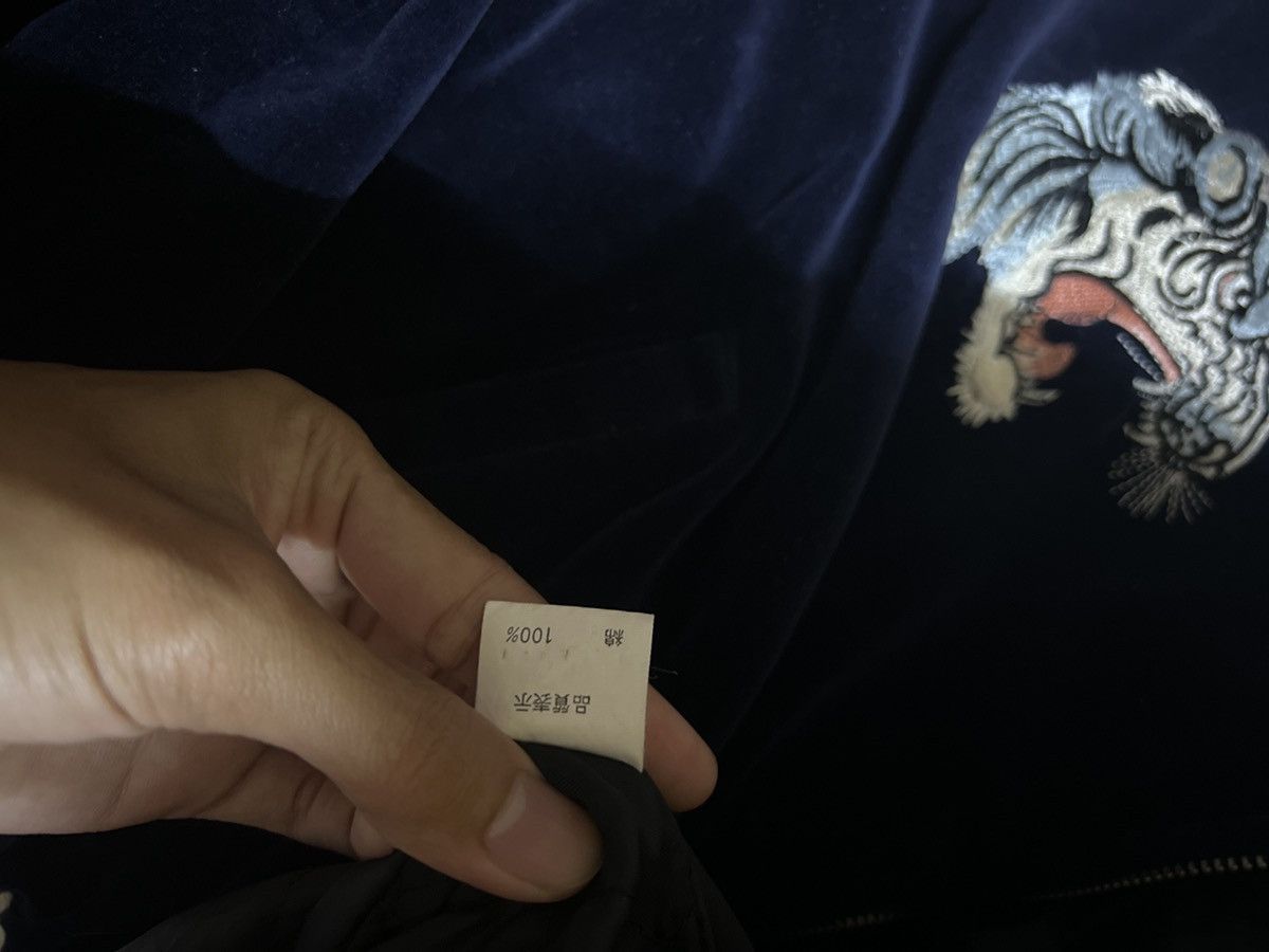 Japanese Brand Vtg Sukajan Tiger Japan Embroidery Jacket Size US M / EU 48-50 / 2 - 13 Thumbnail