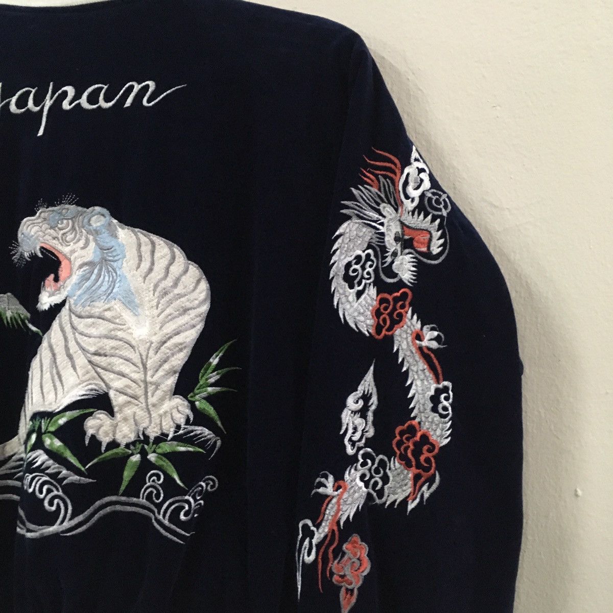 Japanese Brand Vtg Sukajan Tiger Japan Embroidery Jacket Size US M / EU 48-50 / 2 - 3 Thumbnail