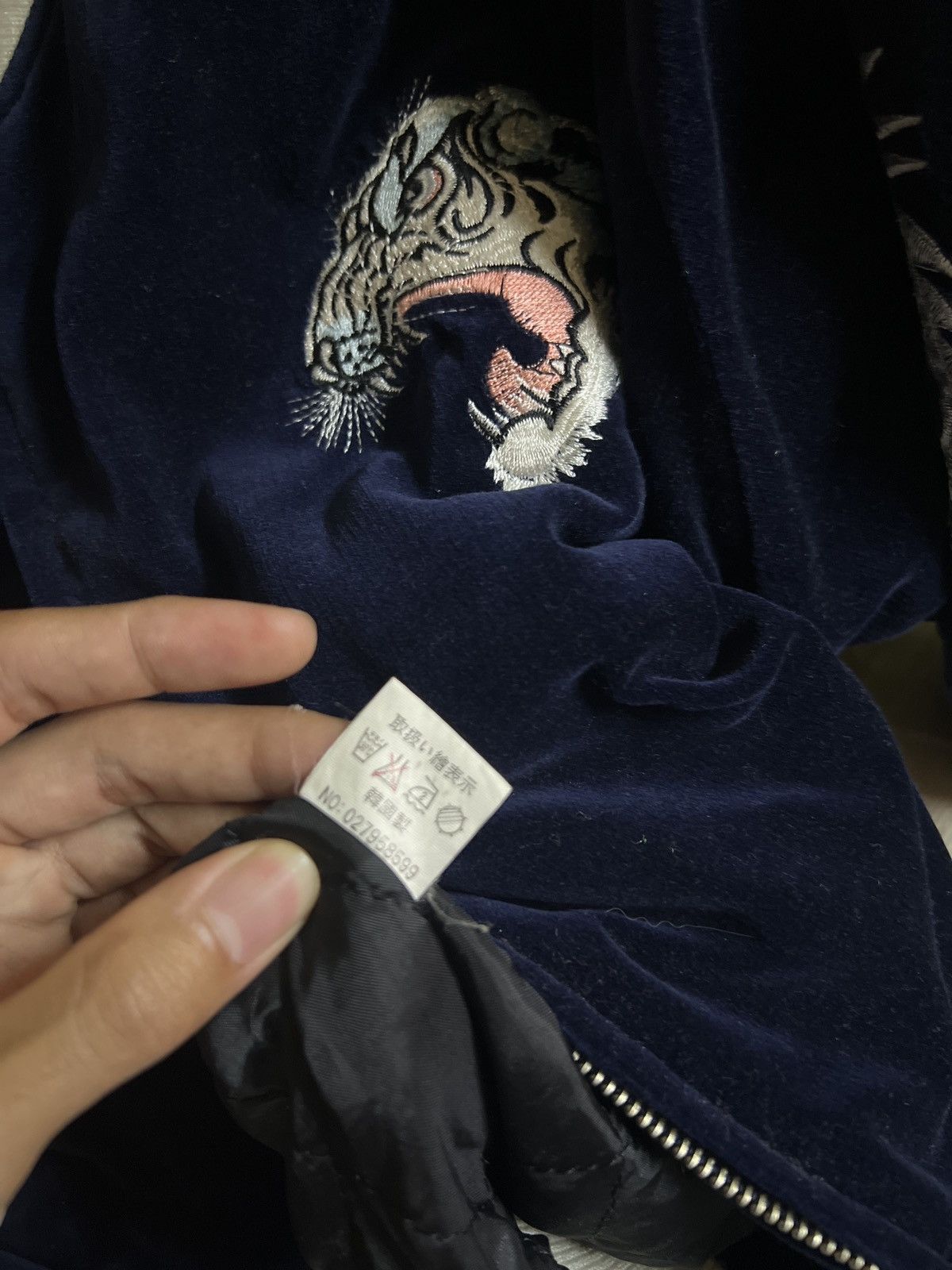 Japanese Brand Vtg Sukajan Tiger Japan Embroidery Jacket Size US M / EU 48-50 / 2 - 14 Thumbnail