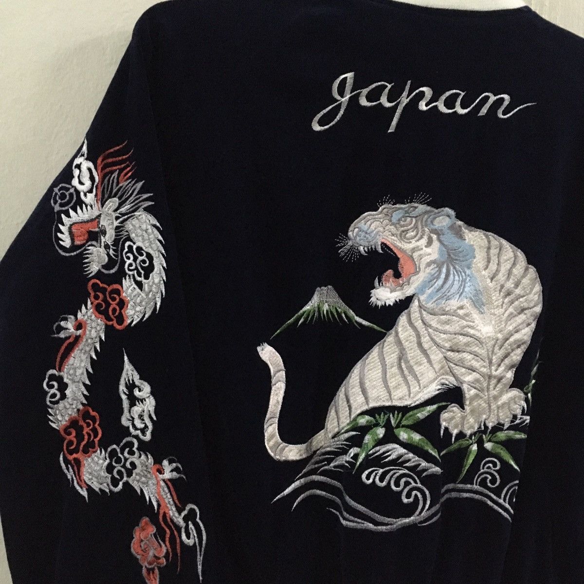 Japanese Brand Vtg Sukajan Tiger Japan Embroidery Jacket Size US M / EU 48-50 / 2 - 4 Thumbnail