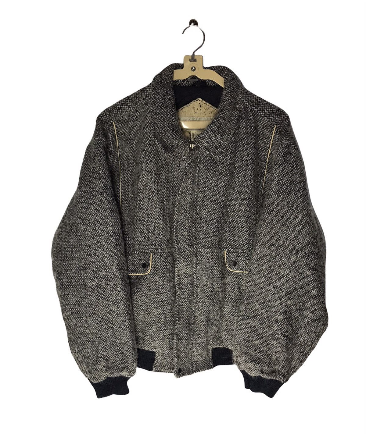 Japanese Brand × Vintage Aravach wool zipper jacket Size US L / EU 52-54 / 3 - 2 Thumbnail