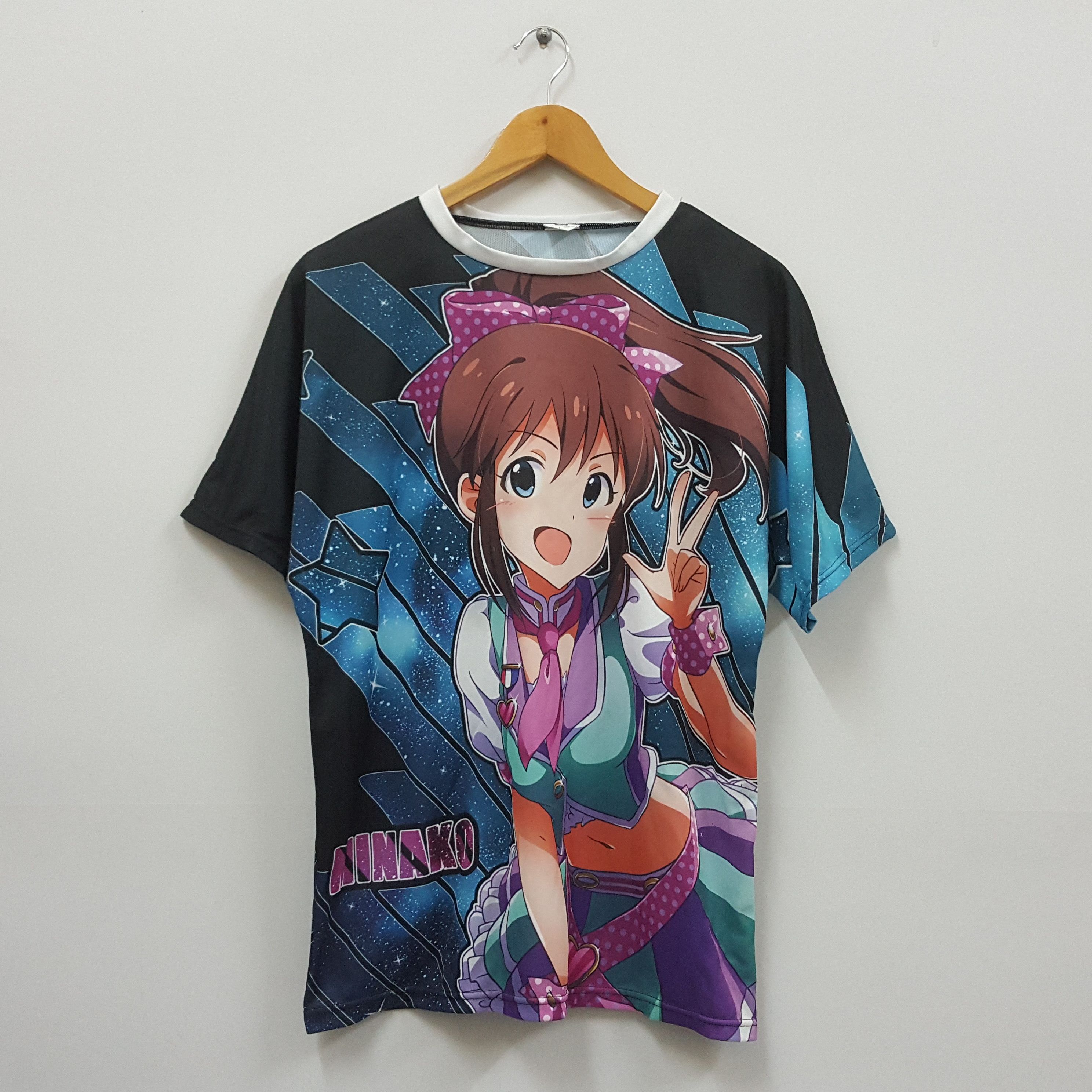 Cartoon Network × Japanese Brand × Vintage Vintage MINAKO SATAKE Japanese idols mobile game t-shirt Size US L / EU 52-54 / 3 - 1 Thumbnail