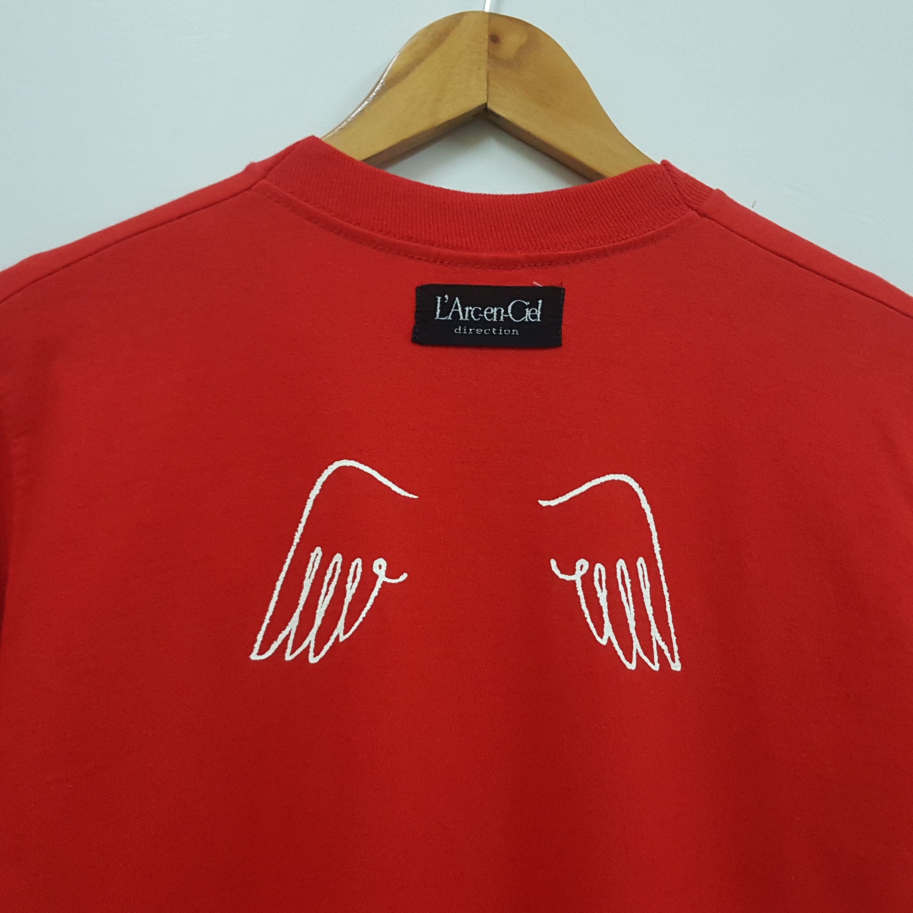Band Tees × Japanese Brand Vintage 90's L'Arc-en-Ciel Japanese Rock Band Limited tees Size US M / EU 48-50 / 2 - 3 Thumbnail