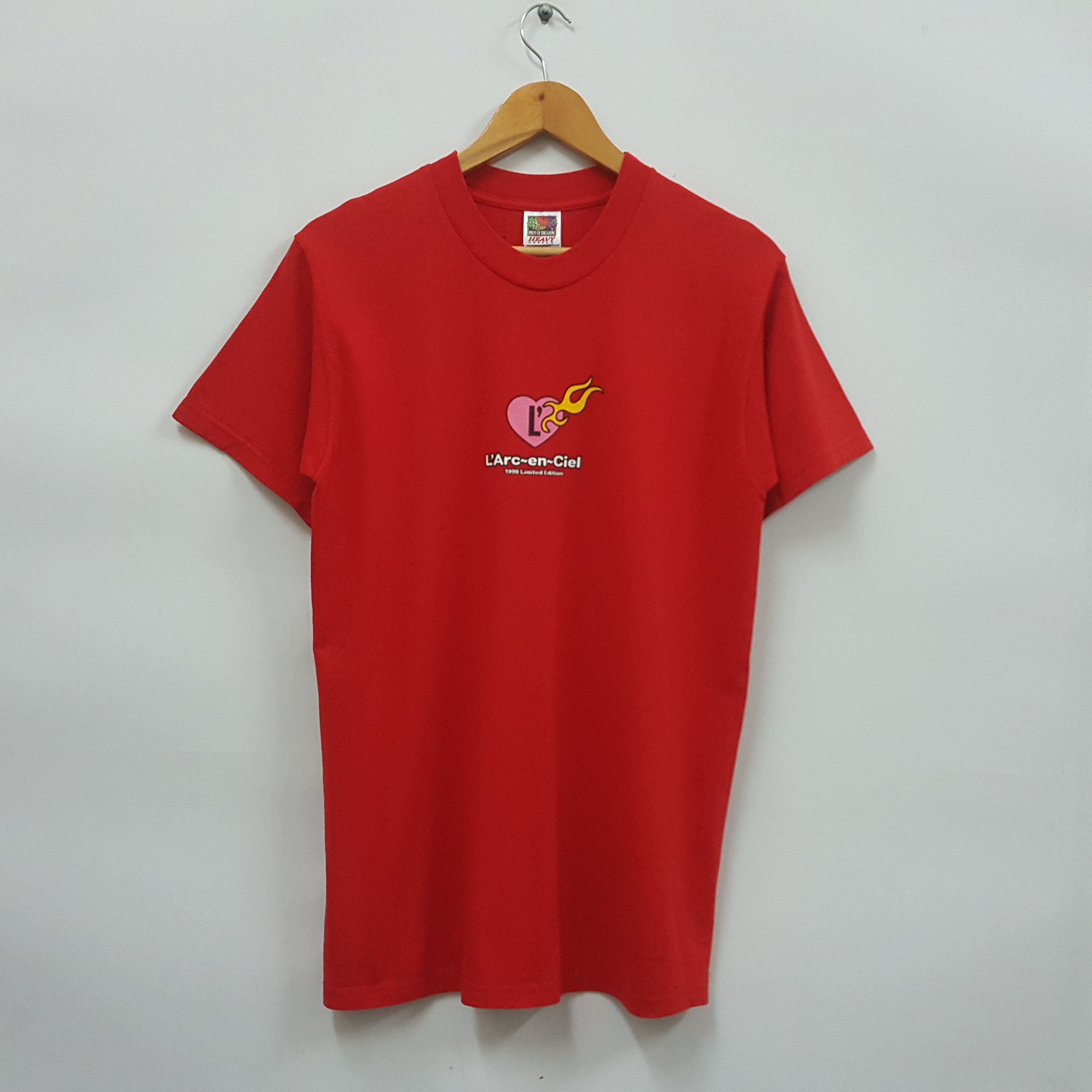 Band Tees × Japanese Brand Vintage 90's L'Arc-en-Ciel Japanese Rock Band Limited tees Size US M / EU 48-50 / 2 - 1 Thumbnail