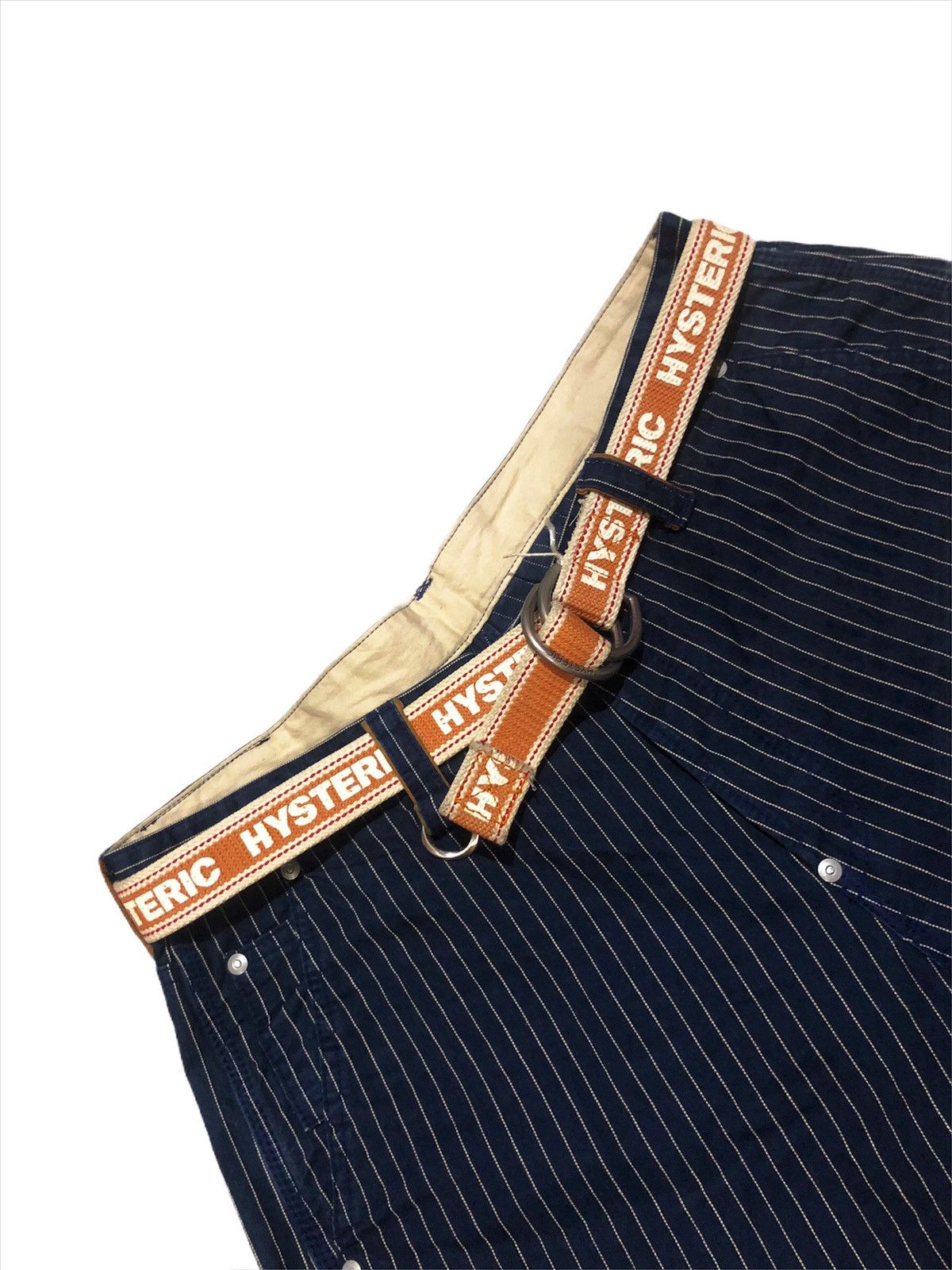 Hysteric Glamour OG Hysteric Glamour ™️ Logo Canvas Double Ring Belt Size ONE SIZE - 4 Thumbnail