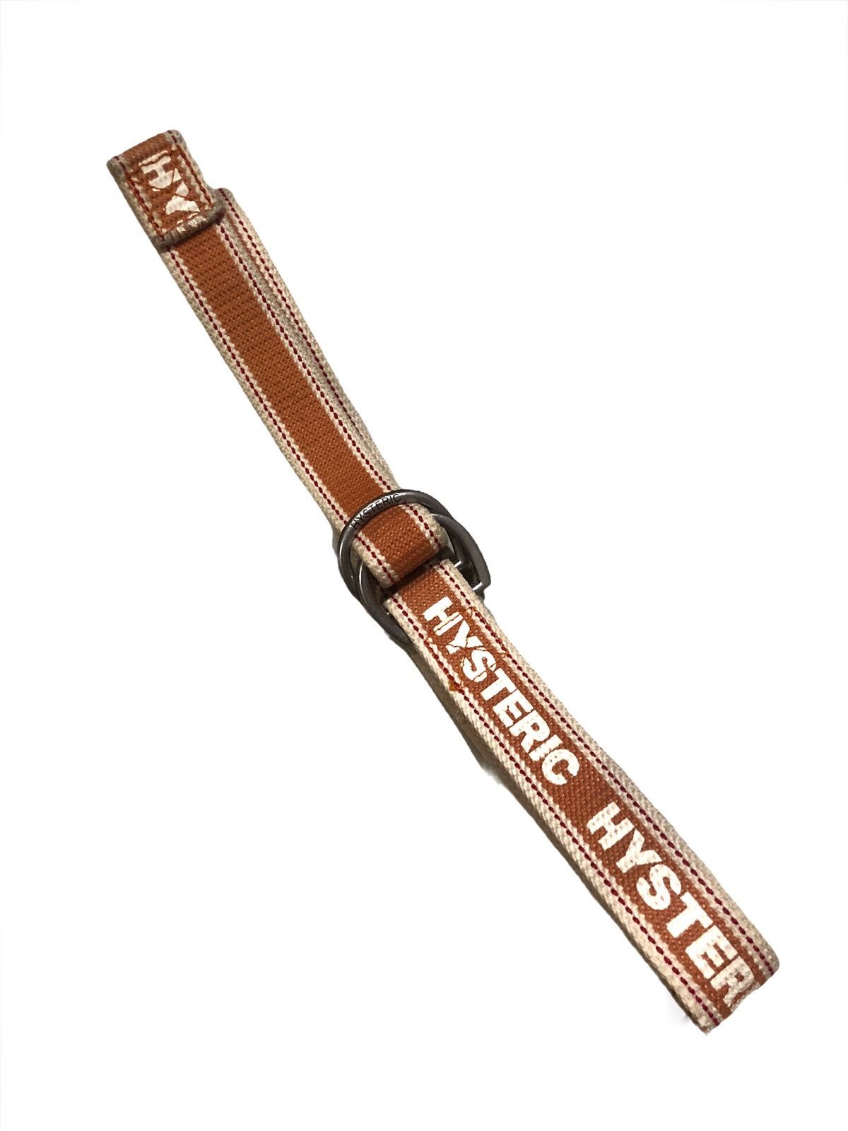 Hysteric Glamour OG Hysteric Glamour ™️ Logo Canvas Double Ring Belt Size ONE SIZE - 3 Thumbnail