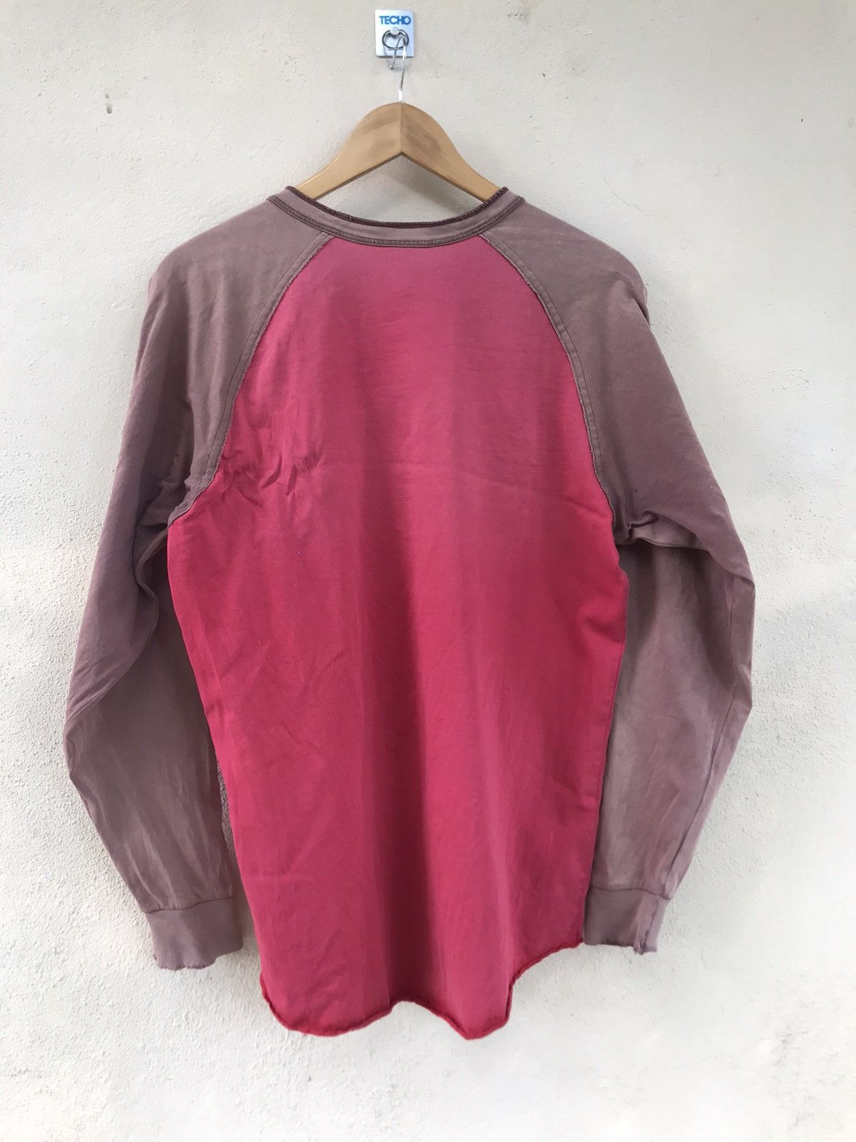 Adidas Vintage Thrashed Faded Adidas Long Sleeve Tshirt Size US M / EU 48-50 / 2 - 3 Thumbnail