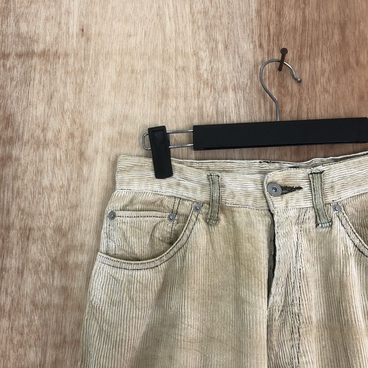 Japanese Brand Uniqlo Brown Corduroy Casual pants #6196 Size US 26 / EU 42 - 4 Thumbnail